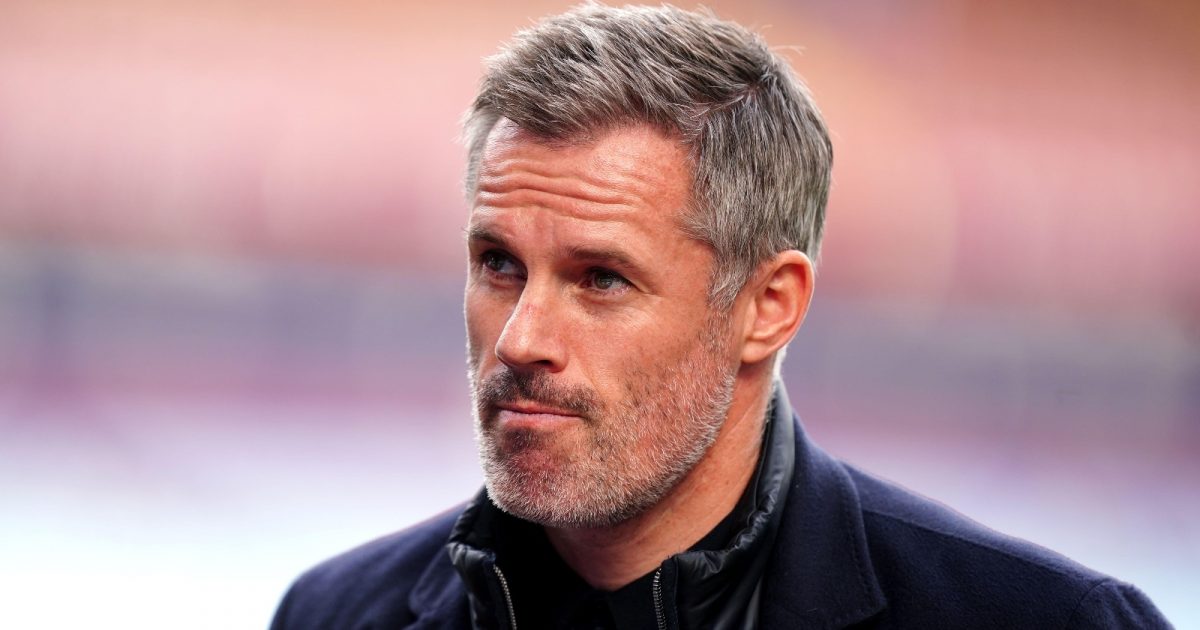 Sky Sports pundit Jamie Carragher ahead of the Premier League match at Villa Park, Birmingham. Picture date: Tuesday May 10, 2022.
