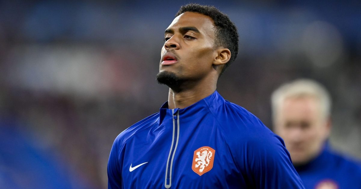 Netherlands player Ryan Gravenberch