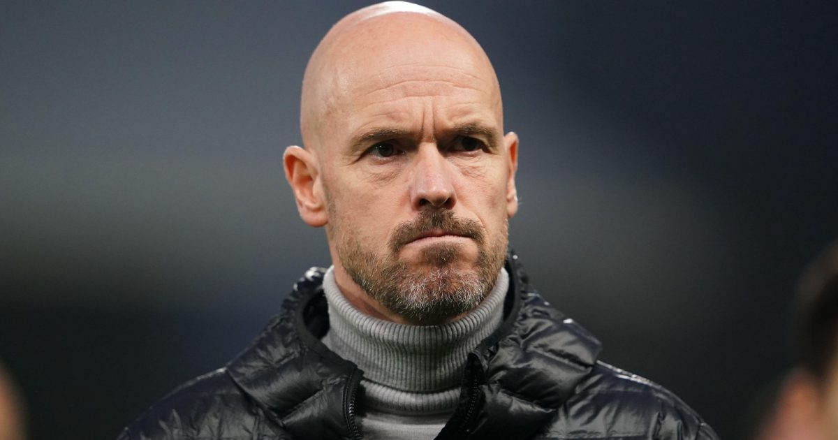 Manchester United manager Erik ten Hag during their victory over Fulham at Craven Cottage, London, November 2022.