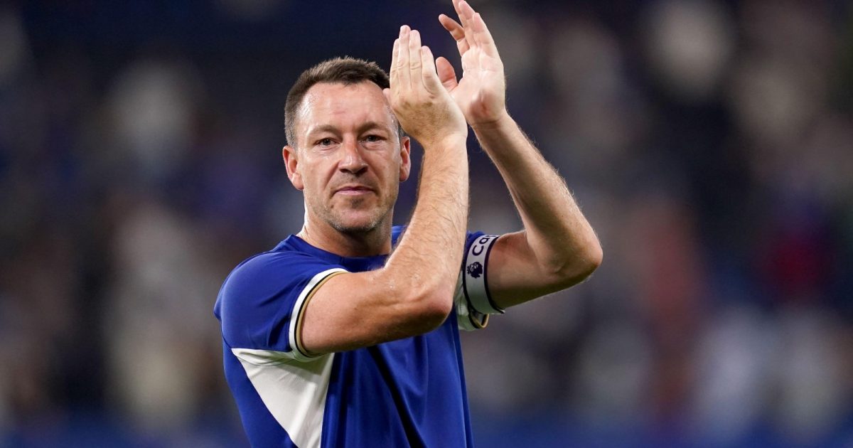 Chelsea’s John Terry applauds the fans at the end of the legends match at Stamford Bridge, London. The match is being played in memory of former Chelsea player and manager, Gianluca Vialli, who died January 6, 2023, aged 58 following a lengthy battle with pancreatic cancer. Picture date: Saturday September 9, 2023.