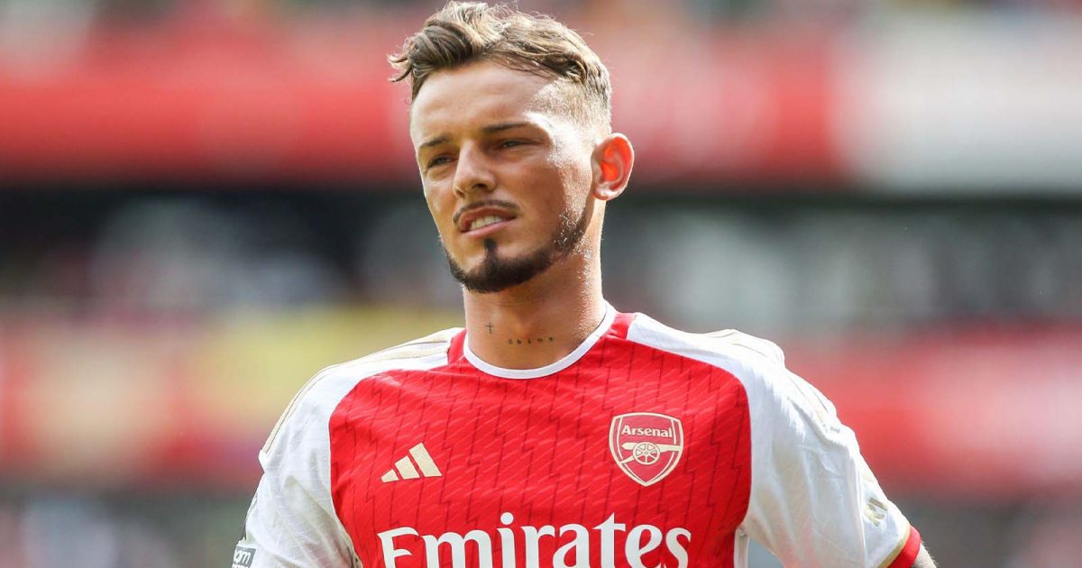 Ben White #4 of Arsenal