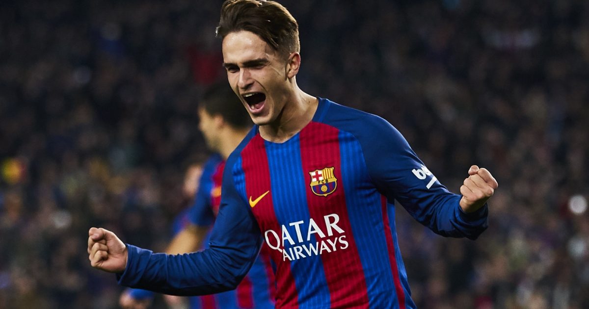 Denis Suarez during the Copa del Rey match between Barcelona and Real Sociedad at Camp Nou, Barcelona, January 2017.