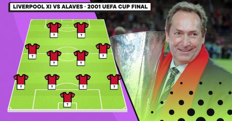 Can you name Liverpool’s XI from the 2001 UEFA Cup final vs Alaves?