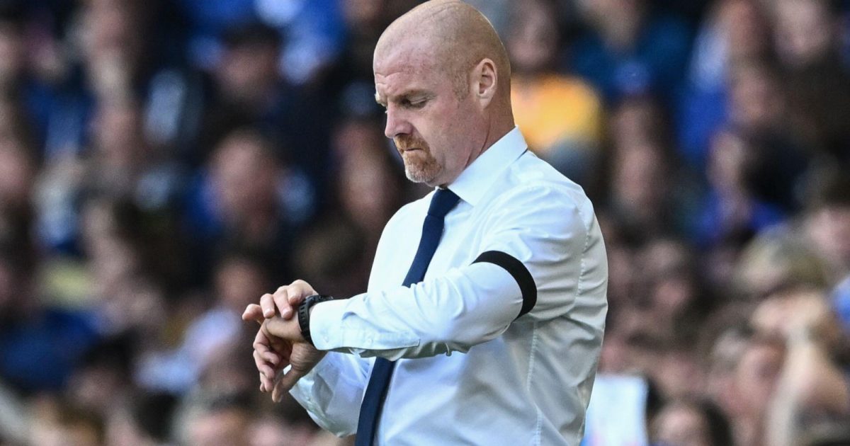 Everton Manager Sean Dyche during the Premier League match Everton vs Bournemouth at Goodison Park, Liverpool, United Kingdom, 28th May 2023
