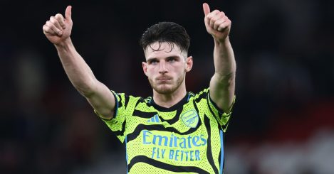 Declan Rice’s last man standing act at Anfield should be studied by military historians