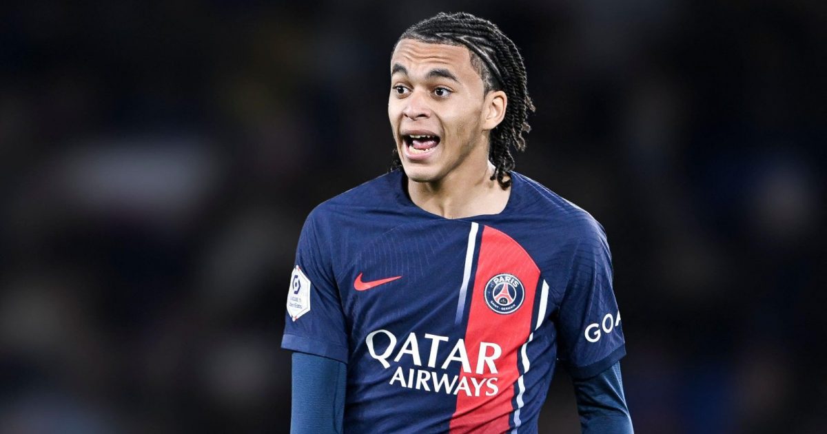 Ethan Mbappe during the Ligue 1 football (soccer) match between Paris Saint-Germain PSG and FC Metz at Parc des Princes