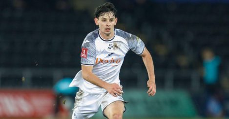 Fear not, Arsenal fans – your goal-getting midfield superstar is just warming up at Swansea