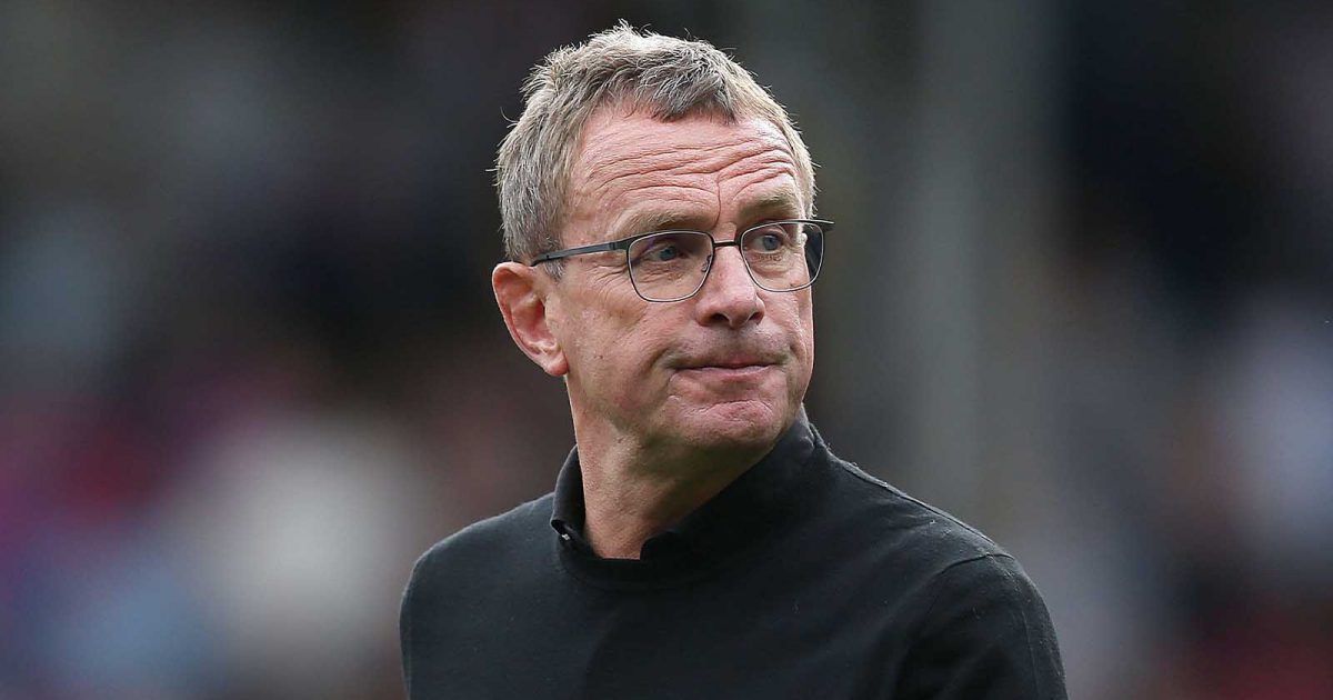 Former Man Utd manager Ralf Rangnick