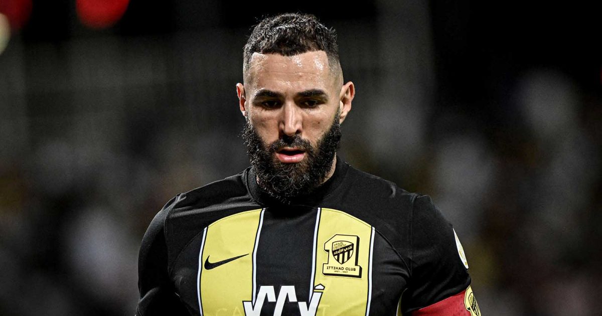 Karim Benzema of Al-Ittihad