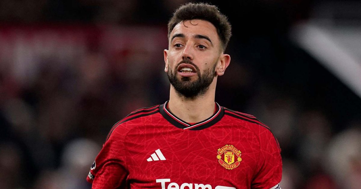 Bruno Fernandes in action for Man Utd