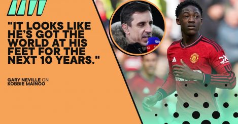 What 10 pundits have said about Kobbie Mainoo’s remarkable rise, ft. Neville, Keane, Scholes…