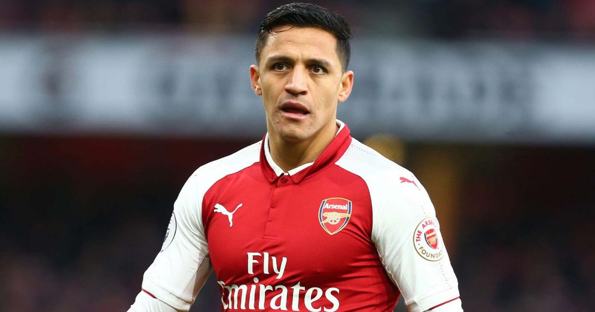 Arsenal's Alexis Sanchez during Premier League match between Arsenal and Newcastle United