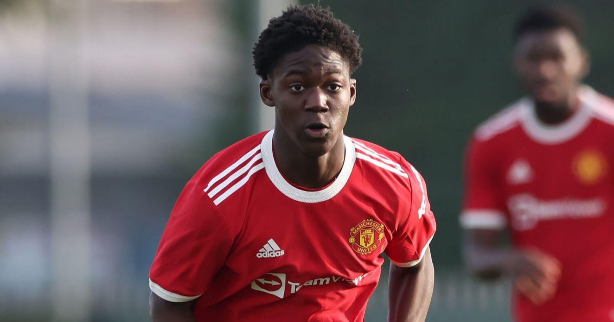 Mainoo made his United U21 bow in November 2021.