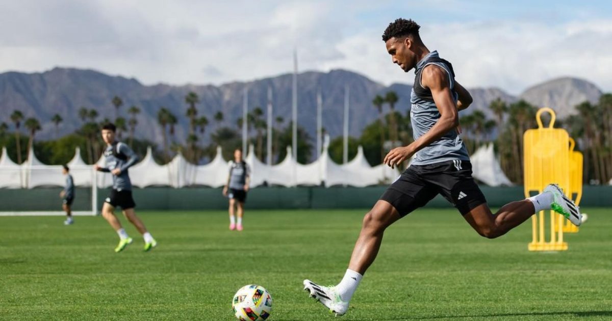 Christian McFarlane training in the mountains