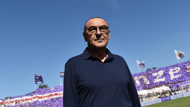 Maurizio Sarri coach of Juventus Firenze 14-9-2019 Stadio Artemio Franchi Football Serie A 2019/2020 ACF Fiorentina - Juventus FC