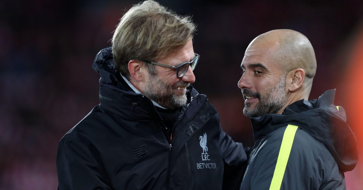 Two of the most successful Premier League managers of all-time before a match in 2016.