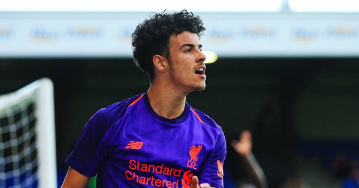 Curtis Jones of Liverpool during the pre season match at Prenton Park, Birkenhead. Picture date 10th July 2018.