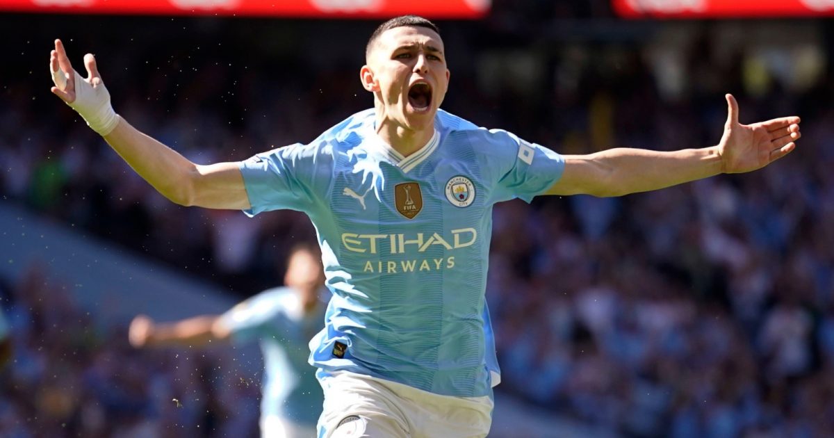 Phil Foden was instrumental in City's title success.