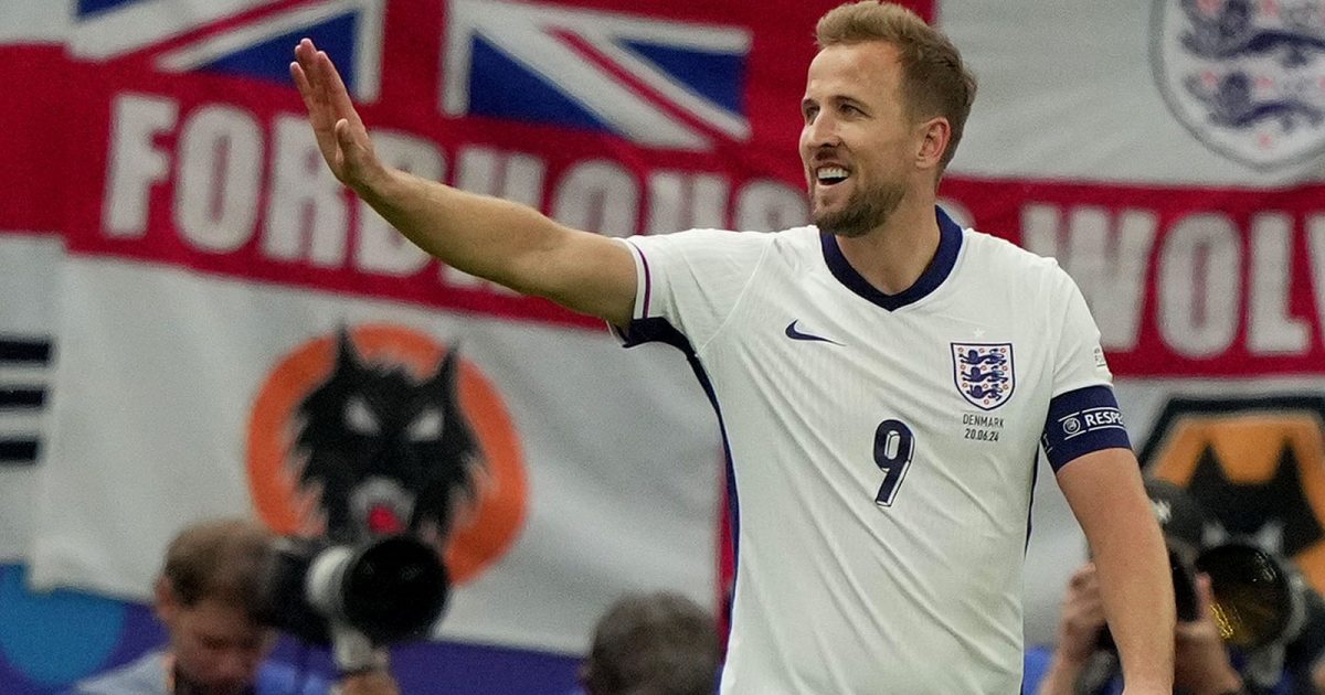 The current England captain has scored at Euros in 2020 and 2024.