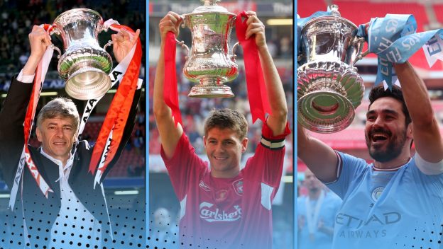 FA Cup Quiz featuring Arsene Wenger Steven Gerrard Ilkay Gundogan Manchester City Liverpool Arsenal