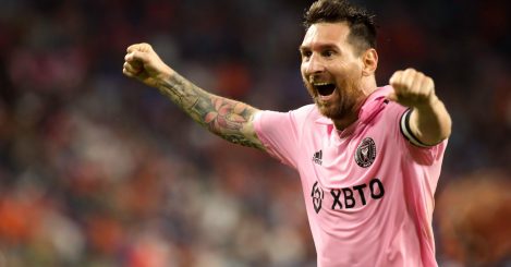 Lionel Messi marked his MLS return by sending his opponent for a hot dog
