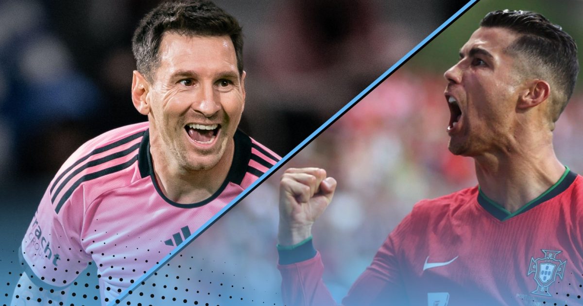 Lionel Messi Cristiano Ronaldo Records Compared 2024 Goals Assists