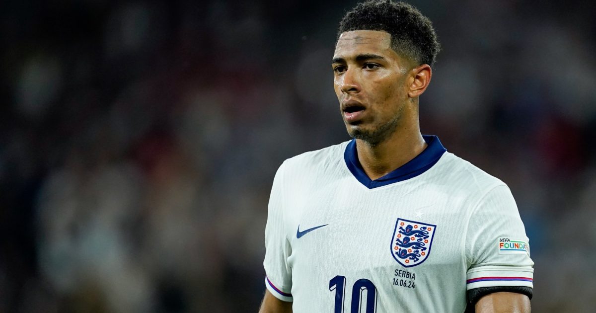 Jude Bellingham opened England's account at Euro 2024.