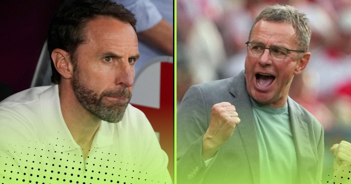 England are slipping while Ralf Rangnick's Austria are soaring...