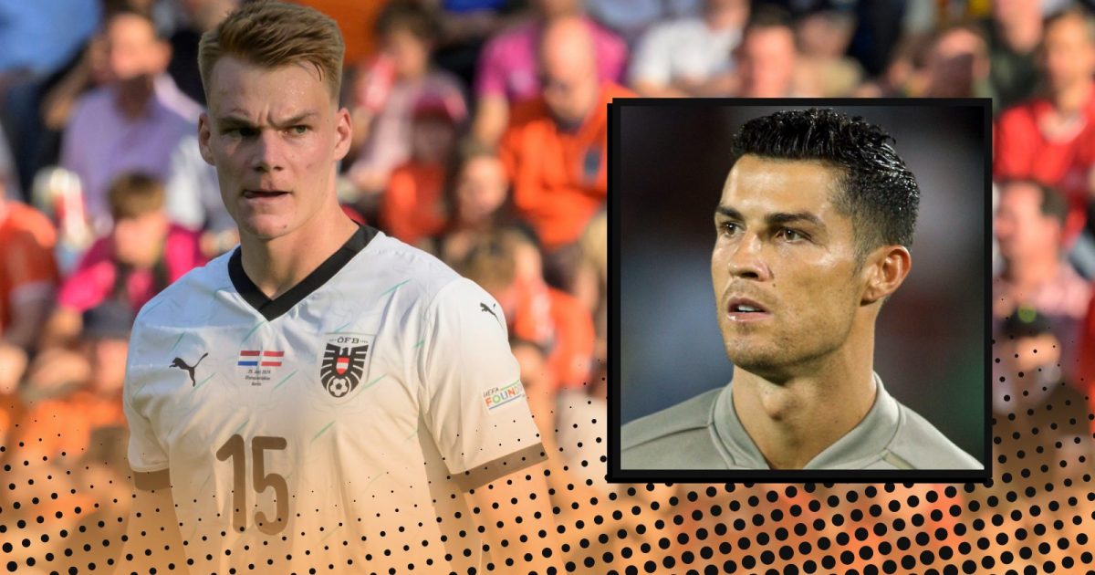 Philipp Lienhart, Cristiano Ronaldo.