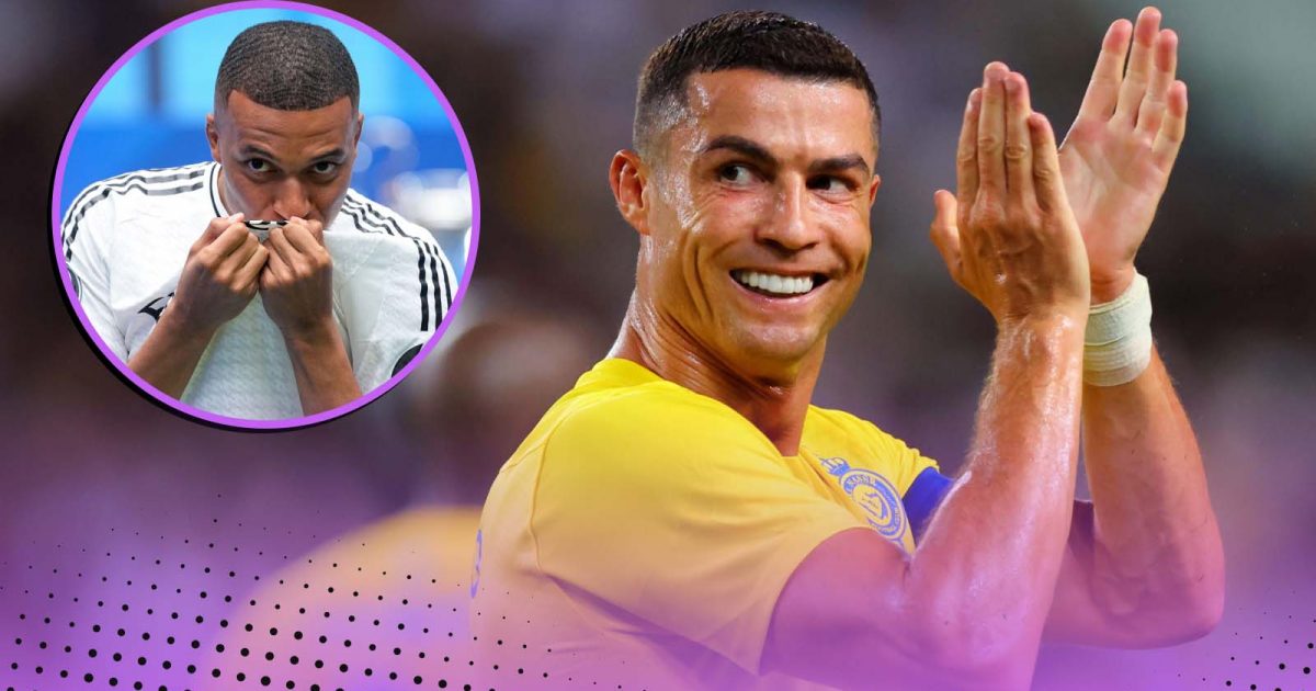 Cristiano Ronaldo and Kylian Mbappe