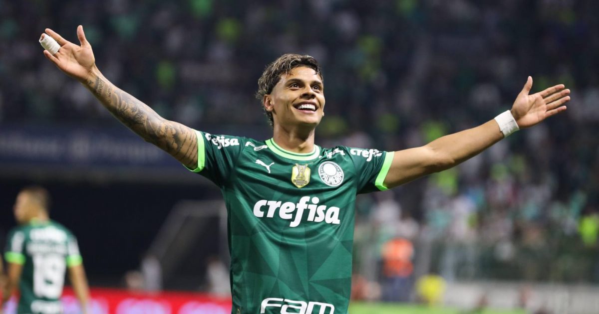 Richard Rios of Palmeiras