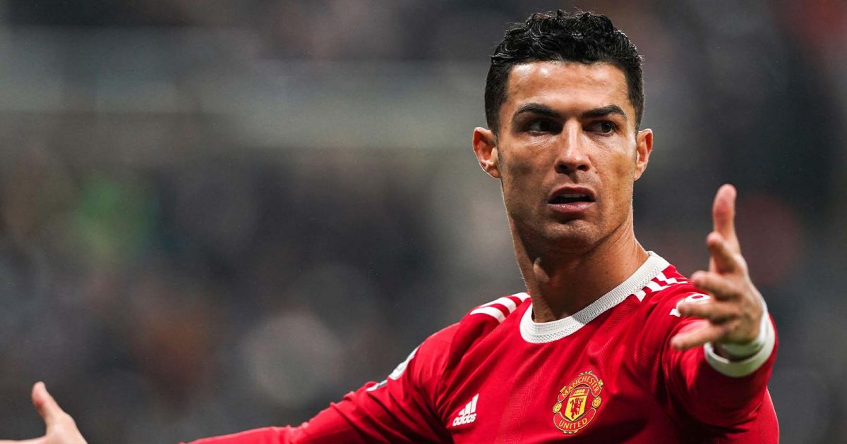 Cristiano Ronaldo in action for Manchester United