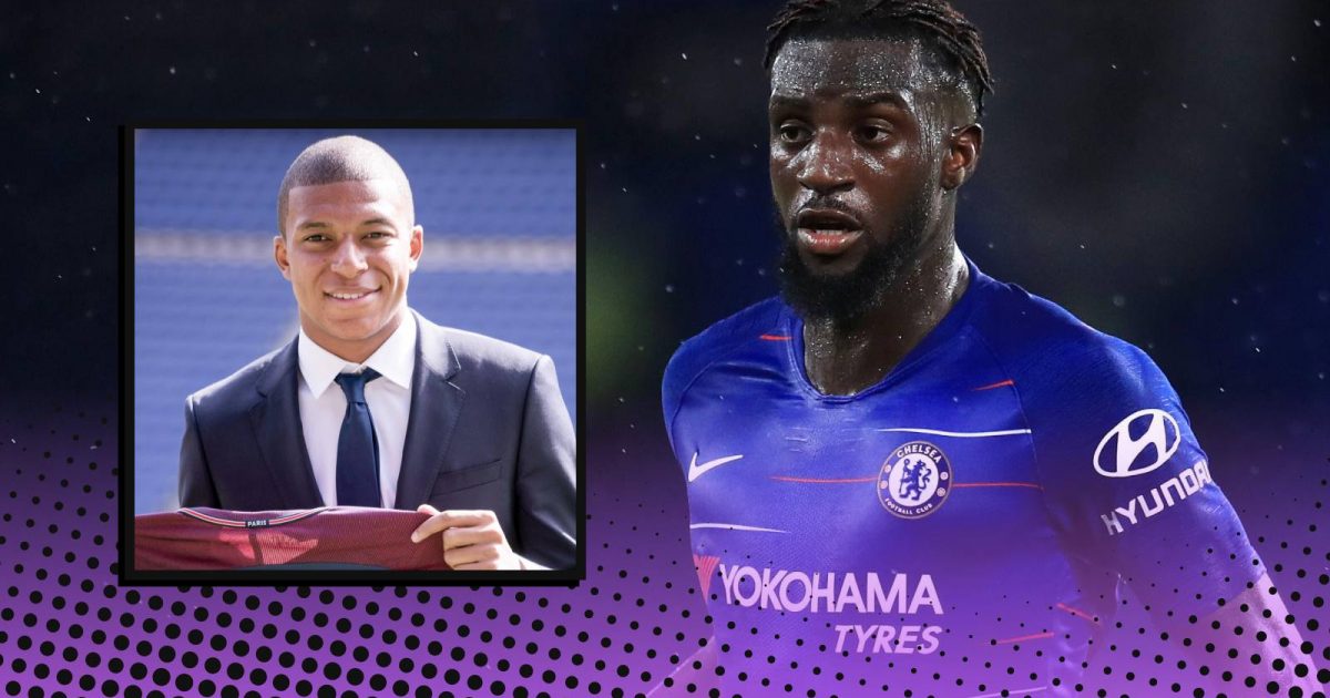 Kylian Mbappe and Tiemoue Bakayoko