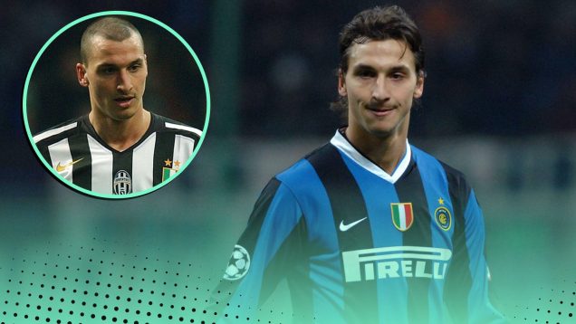 Zlatan Ibrahimovic for Juventus and Inter