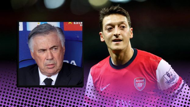Carlo Ancelotti, Mesut Ozil