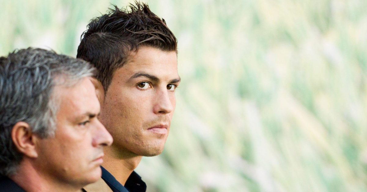 Mourinho left Ronaldo out of his top three.