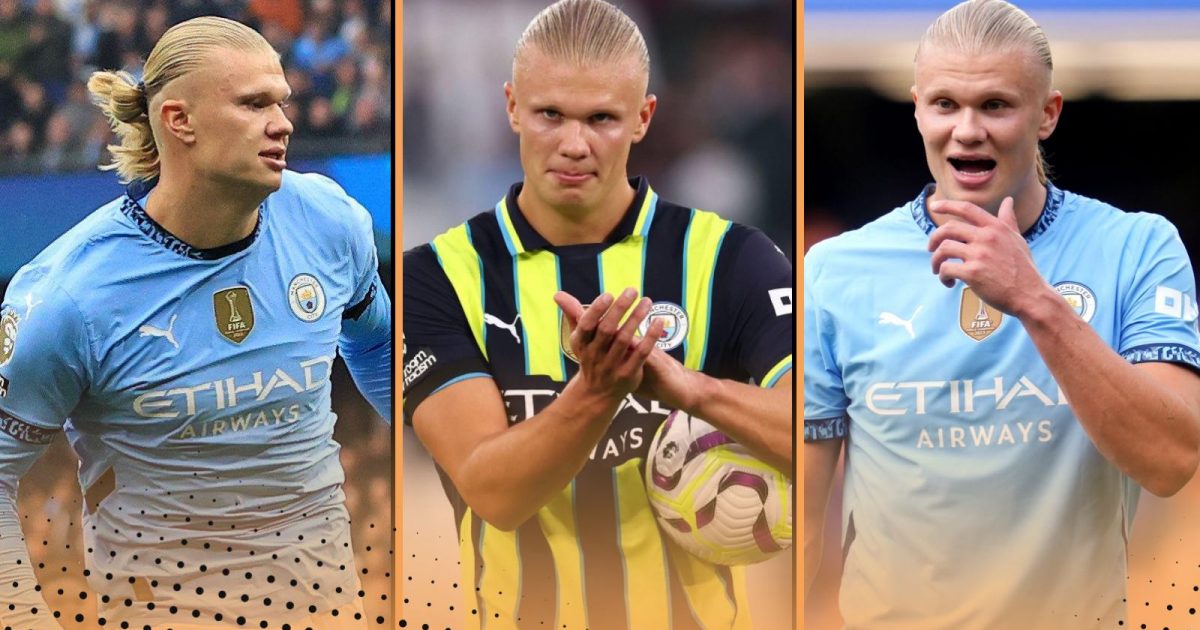 Erling Haaland Manchester City 2024-25 One of only five players to score in the first five gameweeks of a Premier League season