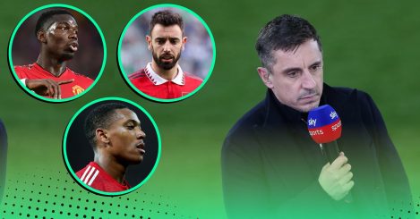 8 of Gary Neville’s most scathing Man Utd rants: ‘Spineless’, ‘Disgusting’, ‘Whingebags’…