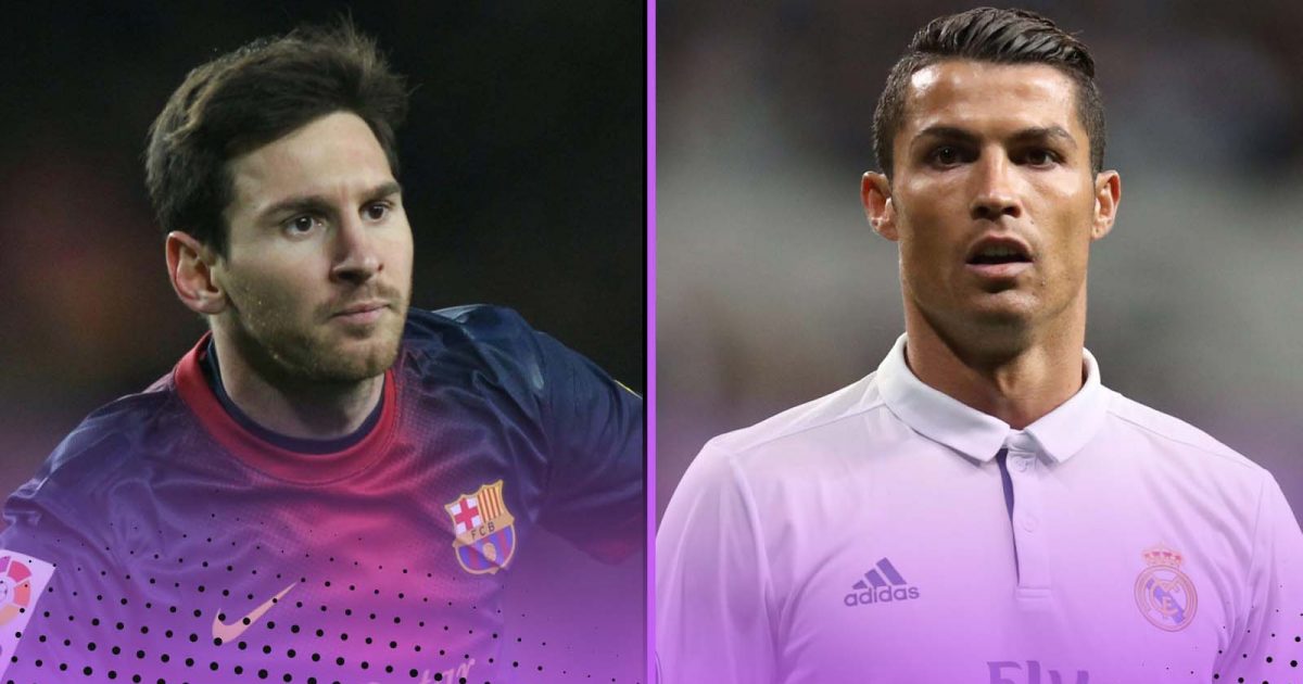 Lionel Messi and Cristiano Ronaldo