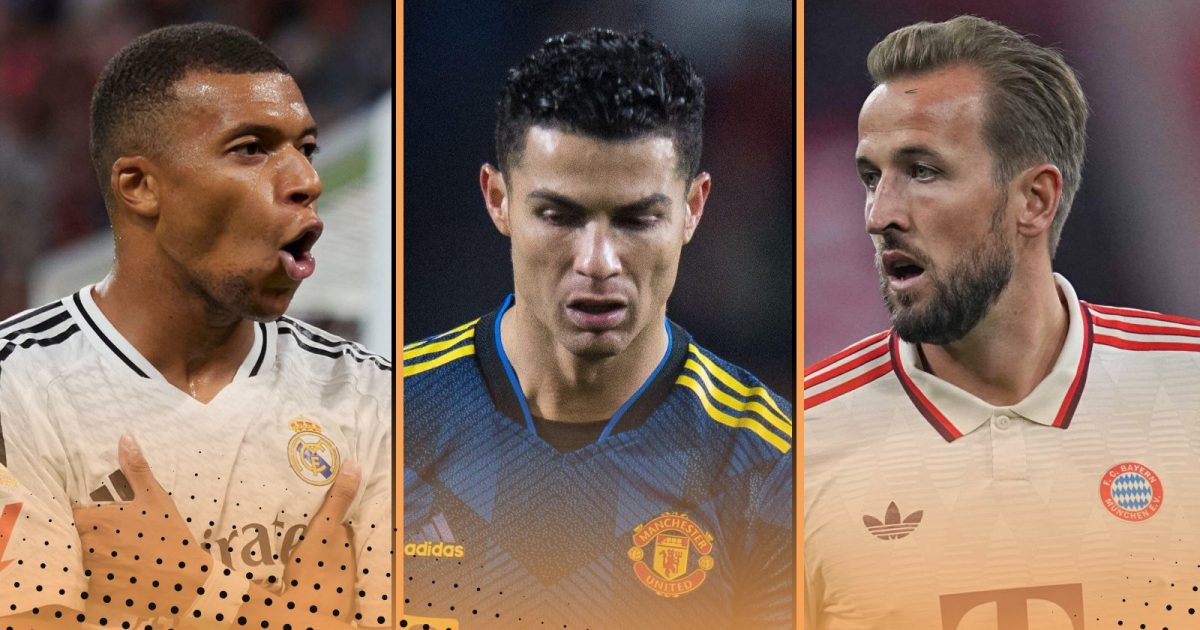 Kylian Mbappe, Cristiano Ronaldo, Harry Kane...