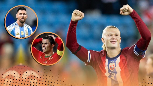The 6 star names with a superior international goals-per-game ratio to Messi & Ronaldo