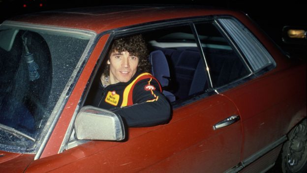 Kevin Keegan football player playing for the West German club Hamburger SV. Hamburg Germany 1970s HOMER SYKES
