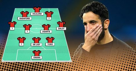 How Man Utd could line up in Ruben Amorim’s 3-4-3 formation