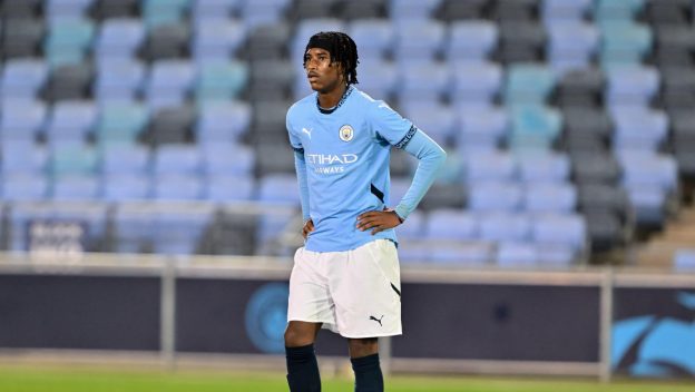 The son of a Barclays hero is writing his own story at Man City one hat-trick at a time