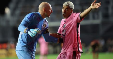 Come for Messi’s header, stay for Luis Suarez & Brad Guzan losing their minds