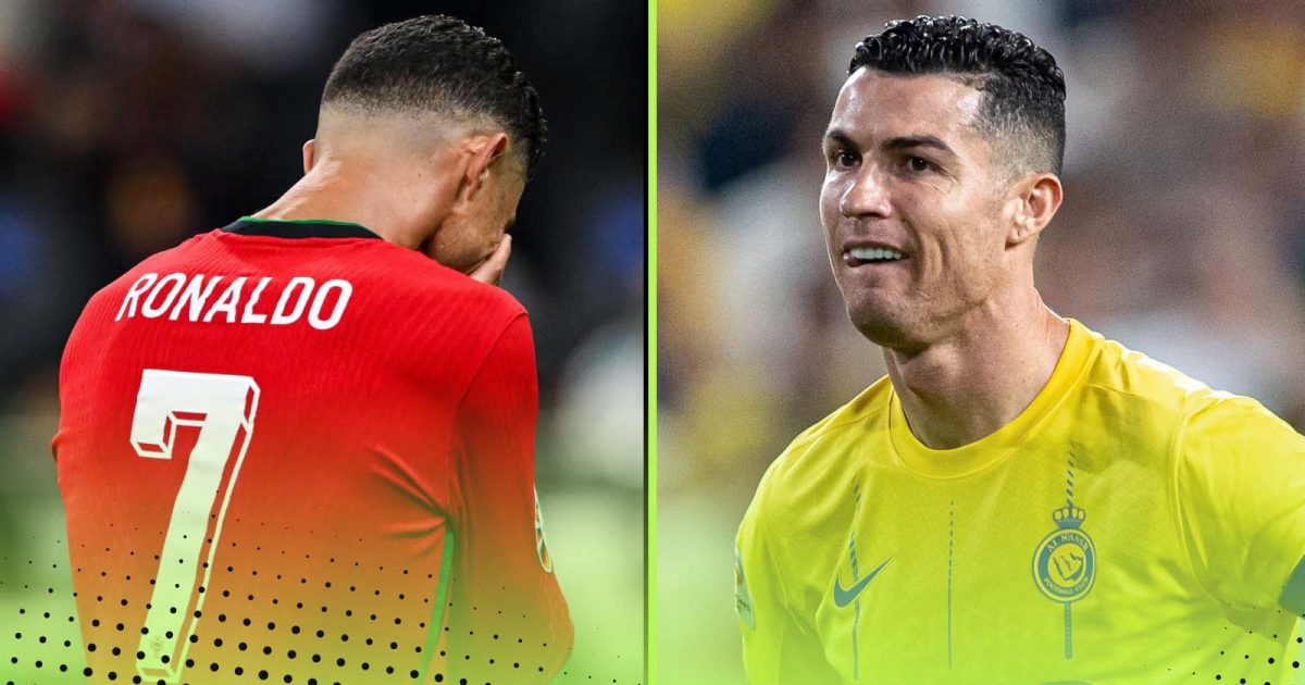 Cristiano Ronaldo in action for Portugal and Al-Nassr