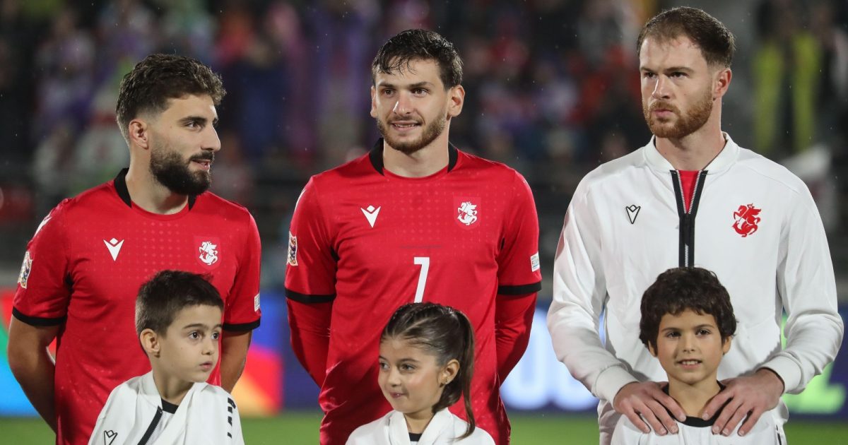 Khvicha Kvaratskhelia could make his World Cup bow with Georgia.