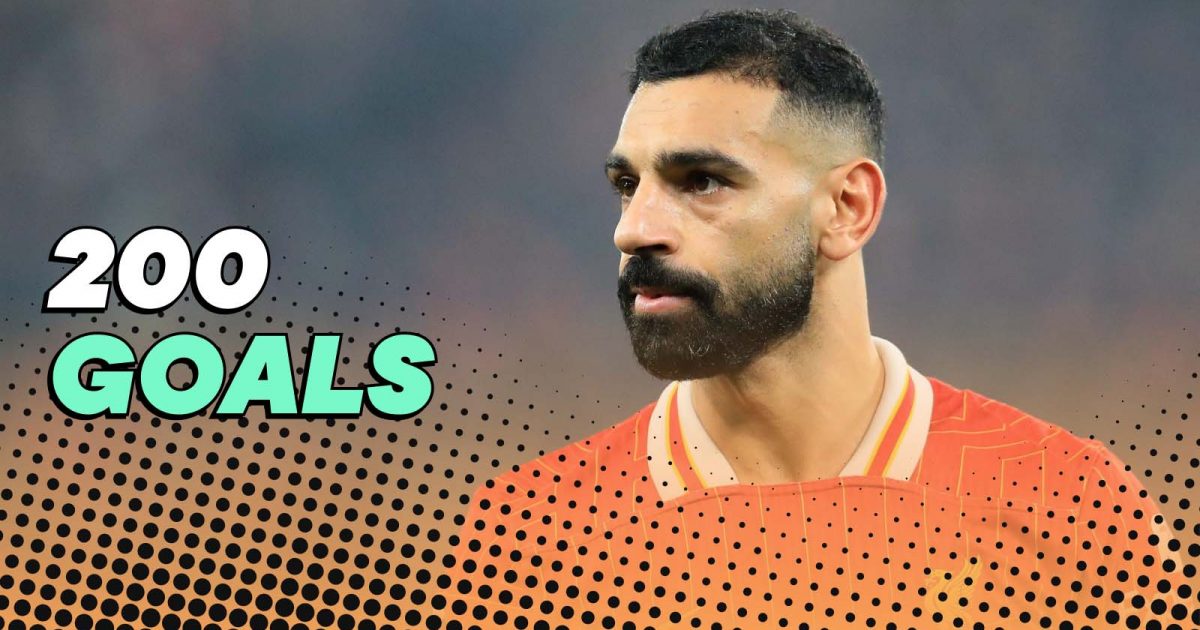 Liverpool's Mo Salah is closing in on 200 Premier League goals