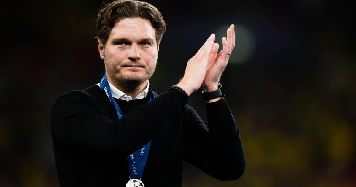 Edin Terzic at the 2024 Champions League final