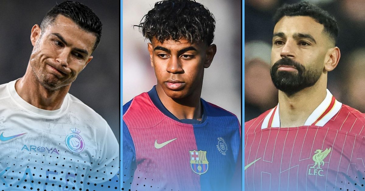Cristiano Ronaldo Lamine Yamal Mohamed Salah Al Nassr Barcelona Liverpool absent not qualified 2025 FIFA Club World Cup